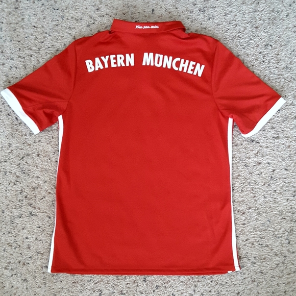 Adidas Youth Soccer Bayern Munchen Jersey, X-Large - Picture 2 of 10